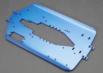 Chassi Bottenplatta Alu 4mm T-Maxx - Bild 2