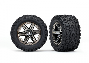 Däck & Fälg Talon Extreme/RXT Svart Krom 2.8" 2WD Bak TSM - Bild 2