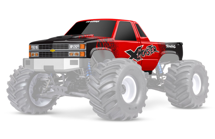 Kaross X-Monster Chevrolet GMT400 Röd - Bild 2