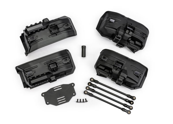 Chassi Ombyggnadsset TRX-4 Clipless (Lång till Kort Hjulbas)