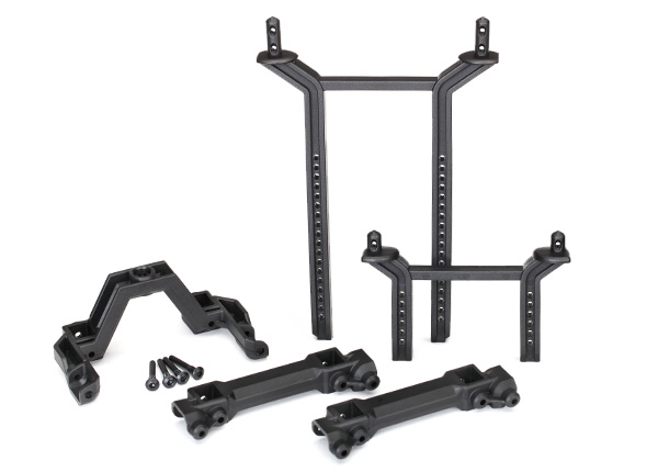 Karossfästen Fram och Bak Set TRX-4/6