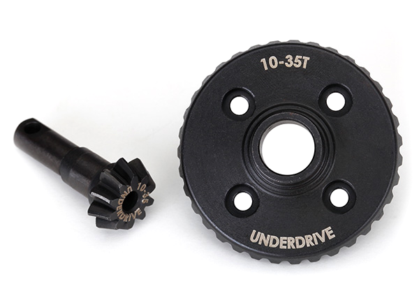 Ring- & Piniondrev Differential Underdrive 10/35T TRX-4/6