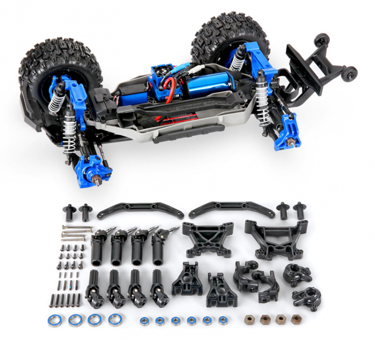 Uppgradering Extreme Heavy Duty Grå Hoss, Rustler, Slash, Raptor R - 4x4 - Bild 3