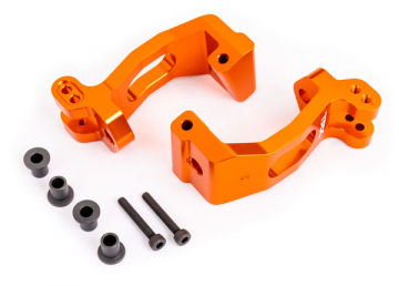 Styrspindelhållare (C-Hub) Alu Orange V+H Sledge - Bild 2