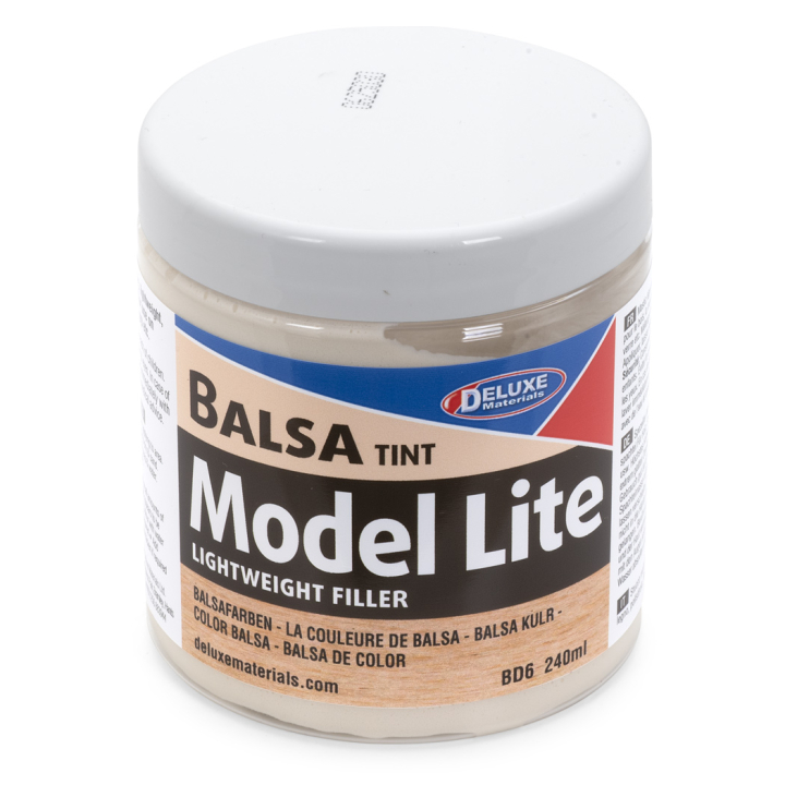 Model Lite Lättviktsspackel balsa färg 240ml - Bild 2