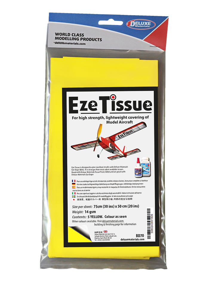 Eze Tissue Japanpapper Gul 5/pack - Bild 3