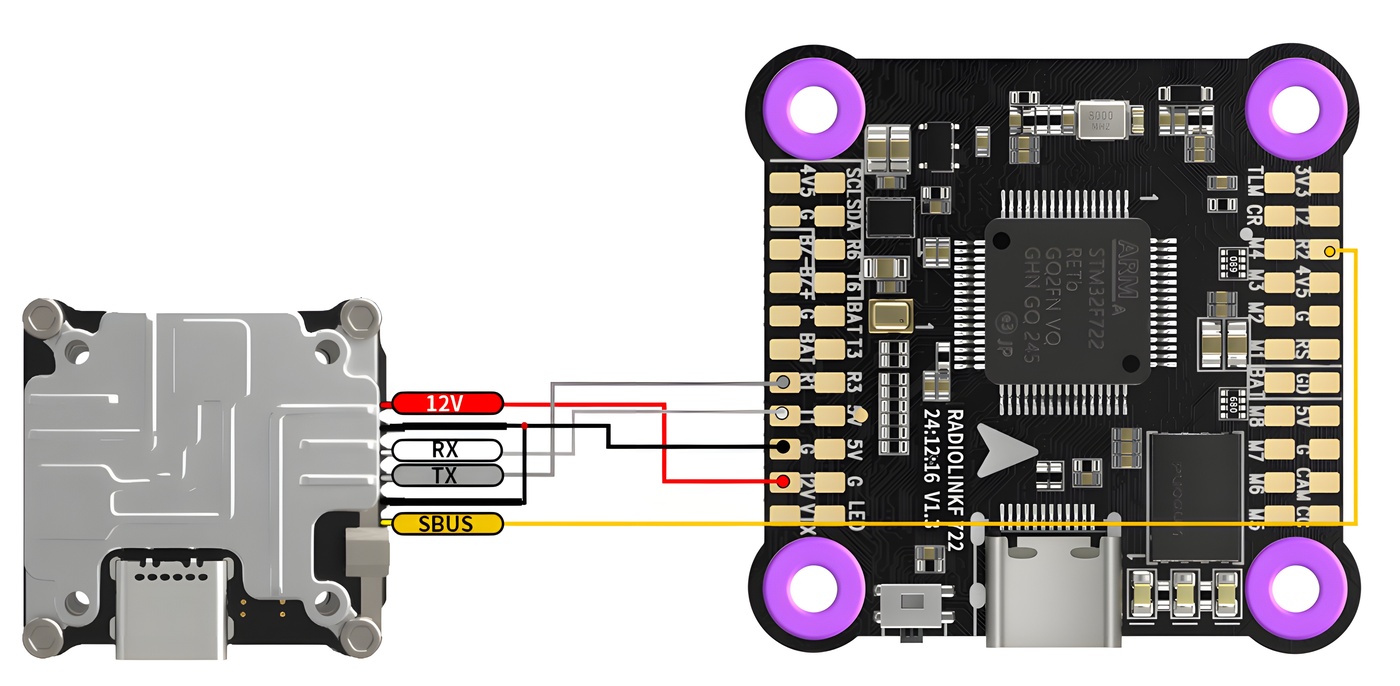 F722 Flight Controller Racing Master - Bild 4