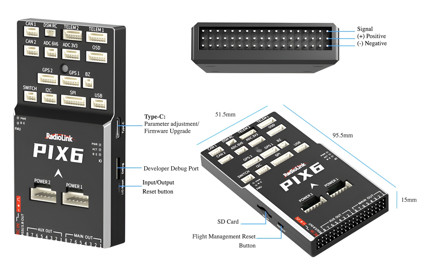 PIX6 Flight Controller - Bild 10